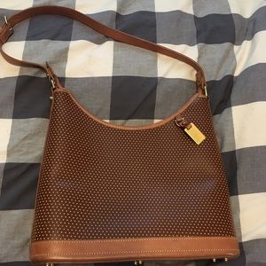 Dooney and Bourke Cabriolet brown leather